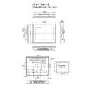 PPC-F10B-BT 10.4" Fanless Touch Panel PC Dimension