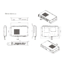 AIV-QM97V1FL In-Vehicle Embedded PC Dimension