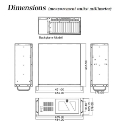 SYS-4U360GS3-Q87 Industrial Rackmount Computer Dimension