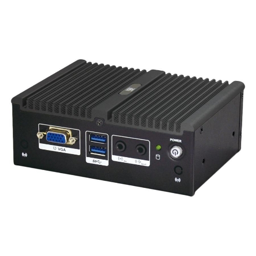 uIBX-250-BW Fanless Embedded PC Front